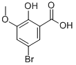 5-BROMO-2-HYDROXY-3-METHOXYBENZOIC ACID CAS#: 35090-76-7