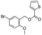 5-BROMO-2-METHOXYBENZYL 2-THIOPHENECARBOXYLATE CAS#: 329079-19-8