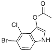 5-BROMO-4-CHLORO-3-INDOLYL ACETATE CAS#: 3252-36-6