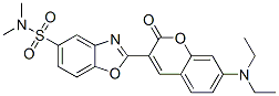 5-Benzoxazolesulfonamide, 2-7-(diethylamino)-2-oxo-2H-1-benzopyran-3-yl-N,N-dimethyl- CAS#: 35773-44-5