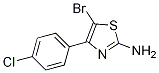 5-BroMo-4-(4-chlorophenyl)thiazol-2-aMine CAS#: 343946-25-8