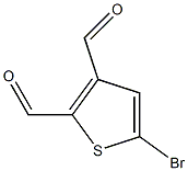 5-BroMothiophene-2,3-dicarbaldehyde CAS#: 37815-80-8