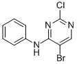 5-Bromo-2-chloro-N-phenyl-4-pyrimidinamine CAS#: 280581-50-2