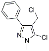 5-CHLORO-4-(CHLOROMETHYL)-1-METHYL-3-PHENYL-1H-PYRAZOLE CAS#: 321538-19-6