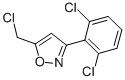 5-(CHLOROMETHYL)-3-(2,6-DICHLOROPHENYL)ISOXAZOLE CAS#: 31007-74-6