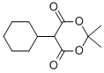 5-CYCLOHEXYL-2,2-DIMETHYL-[1,3]DIOXANE-4,6-DIONE CAS#: 3709-28-2