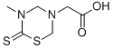 5-Carboxymethyl-3-methyl-2H-1,3,5-thiadiazine-2-thione CAS#: 3655-88-7