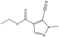 5-Cyano-1-methyl-1H-pyrazole-4-carboxylic acid ethyl ester CAS#: 33090-55-0