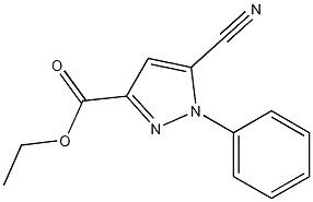 5-Cyano-1-phenyl-1H-pyrazole-3-carboxylic acid ethyl ester CAS#: 3399-56-2