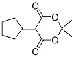 5-Cyclopentylidene-2,2-dimethyl-1,3-dioxane-4,6-dione CAS#: 3968-30-7
