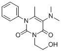 5-(Dimethylamino)-3-(2-hydroxyethyl)-6-methyl-1-phenyl-2,4(1H,3H)-pyrimidinedione CAS#: 38507-11-8