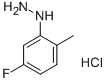 5-Fluoro-2-methylphenylhydrazine hydrochloride CAS#: 325-50-8