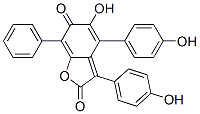 5-Hydroxy-3,4-bis(4-hydroxyphenyl)-7-phenyl-2,6-benzofurandione CAS#: 31590-02-0