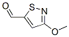 5-Isothiazolecarboxaldehyde, 3-methoxy- (9CI) CAS#: 300768-05-2
