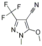 5-METHOXY-1-METHYL-3-(TRIFLUOROMETHYL)-1H-PYRAZOLE-4-CARBONITRILE CAS#: 321848-40-2