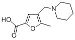 5-METHYL-4-PIPERIDIN-1-YLMETHYL-FURAN-2-CARBOXYLIC ACID CAS#: 299920-95-9