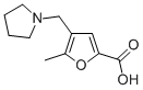 5-METHYL-4-PYRROLIDIN-1-YLMETHYL-FURAN-2-CARBOXYLIC ACID CAS#: 299920-96-0