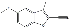 5-Methoxy-3-Methylbenzofuran-2-carbonitrile CAS#: 35351-62-3