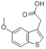 (5-Methoxy-benzo(b)thiophen-3-yl)acetic acid CAS#: 30129-68-1