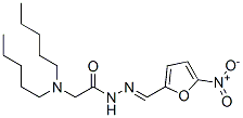 5-Nitro-2-furaldehyde (dipentylaminoacetyl)hydrazone CAS#: 33207-14-6