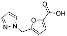 5-PYRAZOL-1-YLMETHYL-FURAN-2-CARBOXYLIC ACID CAS#: 386736-99-8