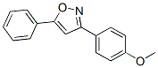 5-Phenyl-3-(4-methoxyphenyl)isoxazole CAS#: 3672-52-4