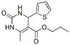5-Pyrimidinecarboxylicacid,1,2,3,4-tetrahydro-6-methyl-2-oxo-4-(2-thienyl)-,propylester(9CI) CAS#: 364620-13-3