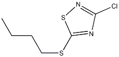 5-(butylthio)-3-chloro-1,2,4-thiadiazole CAS#: 36955-36-9