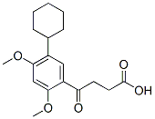 5-cyclohexyl-2,4-dimethoxy-gamma-oxobenzenebutyric acid CAS#: 36879-87-5
