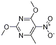 5-nitro-2,4-dimethoxy-6-methylpyrimidine CAS#: 30561-09-2