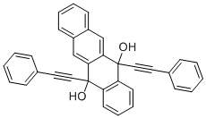 5,12-dihydro-5,12-bis(phenylethynyl)naphthacene-5,12-diol CAS#: 31559-43-0