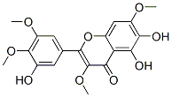 5,6-Dihydroxy-2-(3-hydroxy-4,5-dimethoxyphenyl)-3,7-dimethoxy-4H-1-benzopyran-4-one CAS#: 34211-16-0