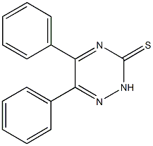5,6-diphenyl-1,2,4-triazine-3-thiol CAS#: 37469-24-2