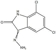 5,7-DICHLORO-3-HYDRAZONO-1,3-DIHYDRO-INDOL-2-ONE CAS#: 35246-87-8