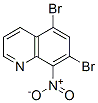 5,7-Dibromo-8-nitroquinoline CAS#: 34522-73-1