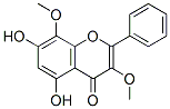 5,7-Dihydroxy-3,8-dimethoxyflavone CAS#: 33803-42-8