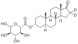 5ALPHA-ANDROSTAN-3ALPHA-OL-17-ONE-16,16-D2-GLUCOSIDURONATE CAS#: 362049-52-3