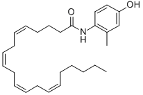 (5Z,8Z,11Z,14Z)-N-(4-HYDROXY-2-METHYLPHENYL)-5,8,11,14-EICOSATETRAENAMIDE CAS#: 313998-81-1