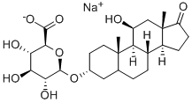 5alpha-Androstan-3alpha,11beta-diol-17-one 3-glucosiduronate CAS#: 35259-60-0