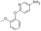 6-(2-methoxyphenoxy)pyridin-3-amine CAS#: 305801-17-6