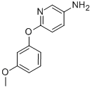 6-(3-methoxyphenoxy)pyridin-3-amine CAS#: 305801-13-2