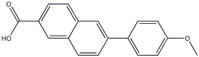 6-(4-Methoxyphenyl)-2-naphthalenecarboxylic acid CAS#: 132292-17-2