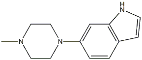 6-(4-Methylpiperazin-1-yl)-1H-indole CAS#: 321745-04-4