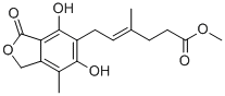 6-(4,6-DIHYDROXY-7-METHYL-3-OXO-1,3-DIHYDRO-ISOBENZOFURAN-5-YL)-4-METHYL-HEX-4-ENOIC ACID METHYL ESTER CAS#: 33431-38-8