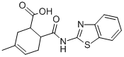 6-(BENZOTHIAZOL-2-YLCARBAMOYL)-3-METHYL-CYCLOHEX-3-ENECARBOXYLIC ACID CAS#: 332410-15-8