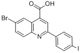 6-BROMO-2-(4-IODO-PHENYL)-QUINOLINE-4-CARBOXYLIC ACID CAS#: 364383-14-2