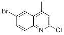 6-BROMO-2-CHLORO-4-METHYLQUINOLINE CAS#: 3913-19-7