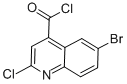 6-BROMO-2-CHLOROQUINOLINE-4-CARBONYL CHLORIDE CAS#: 287176-63-0