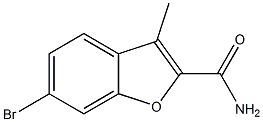 6-BroMo-3-Methylbenzofuran-2-carboxaMide CAS#: 35351-28-1
