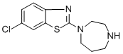 6-CHLORO-2-(1,4-DIAZEPAN-1-YL)-1,3-BENZOTHIAZOLE CAS#: 348134-09-8